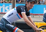 Frank Schleck pendant la derni�re �tape du Tour de France 2011